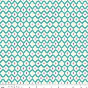 Riley Blake - Enchanted - Medallion - Teal