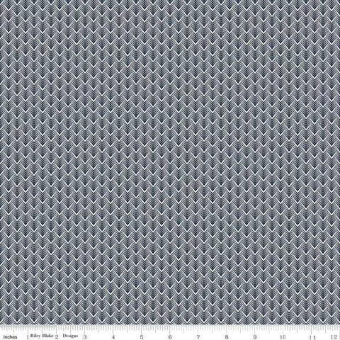 Riley Blake - Golden Days - Fat Quarter Pack - Navy (7)
