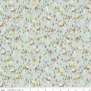 Riley Blake - Goldilocks - Cottage - Teal