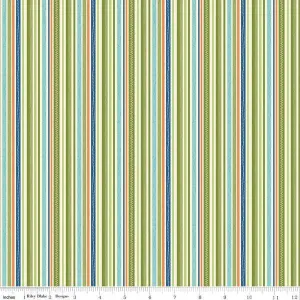 Riley Blake - Road Trip - Stripe - Green