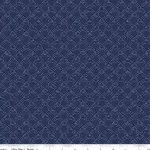 Riley Blake - Something Borrowed - Sashiko - Navy