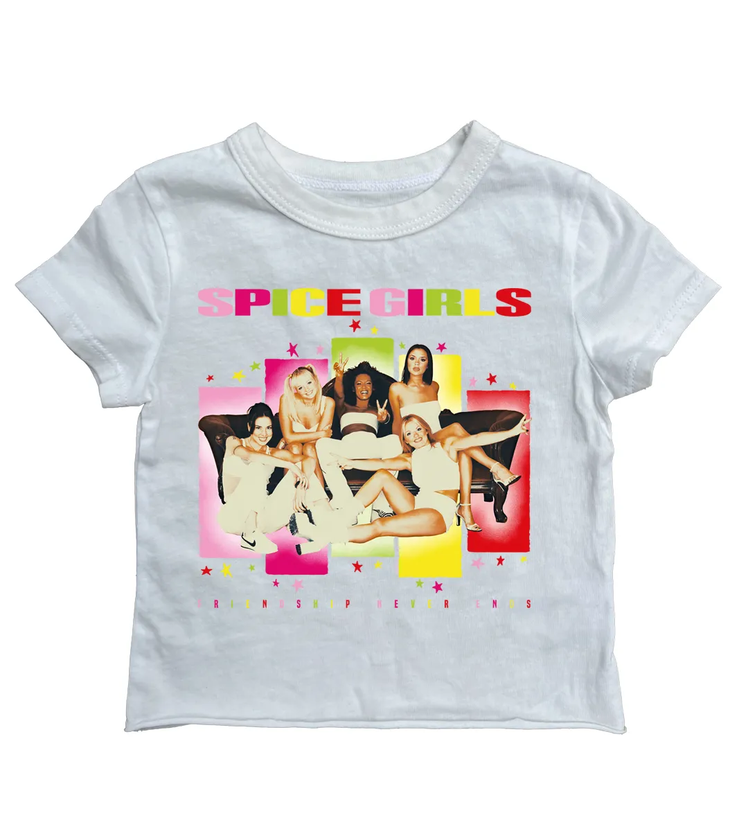 rowdy sprout- Spice Girls fitted tee