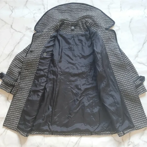 Saja Designer Double Breasted Wool Blend Coat