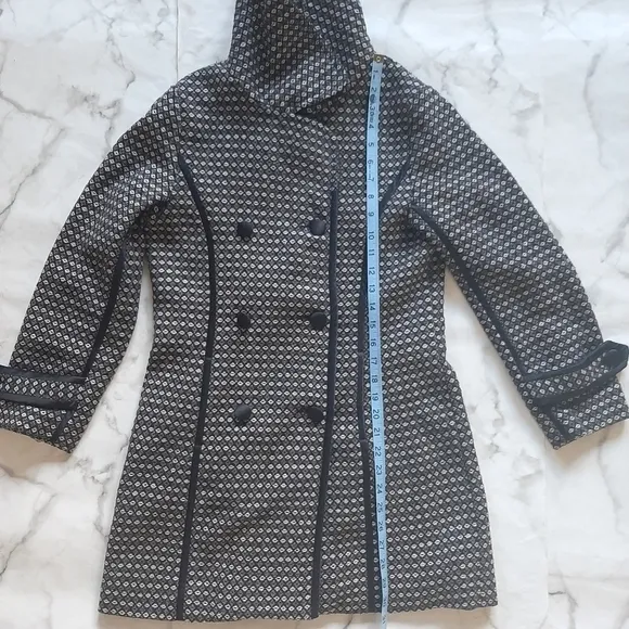 Saja Designer Double Breasted Wool Blend Coat