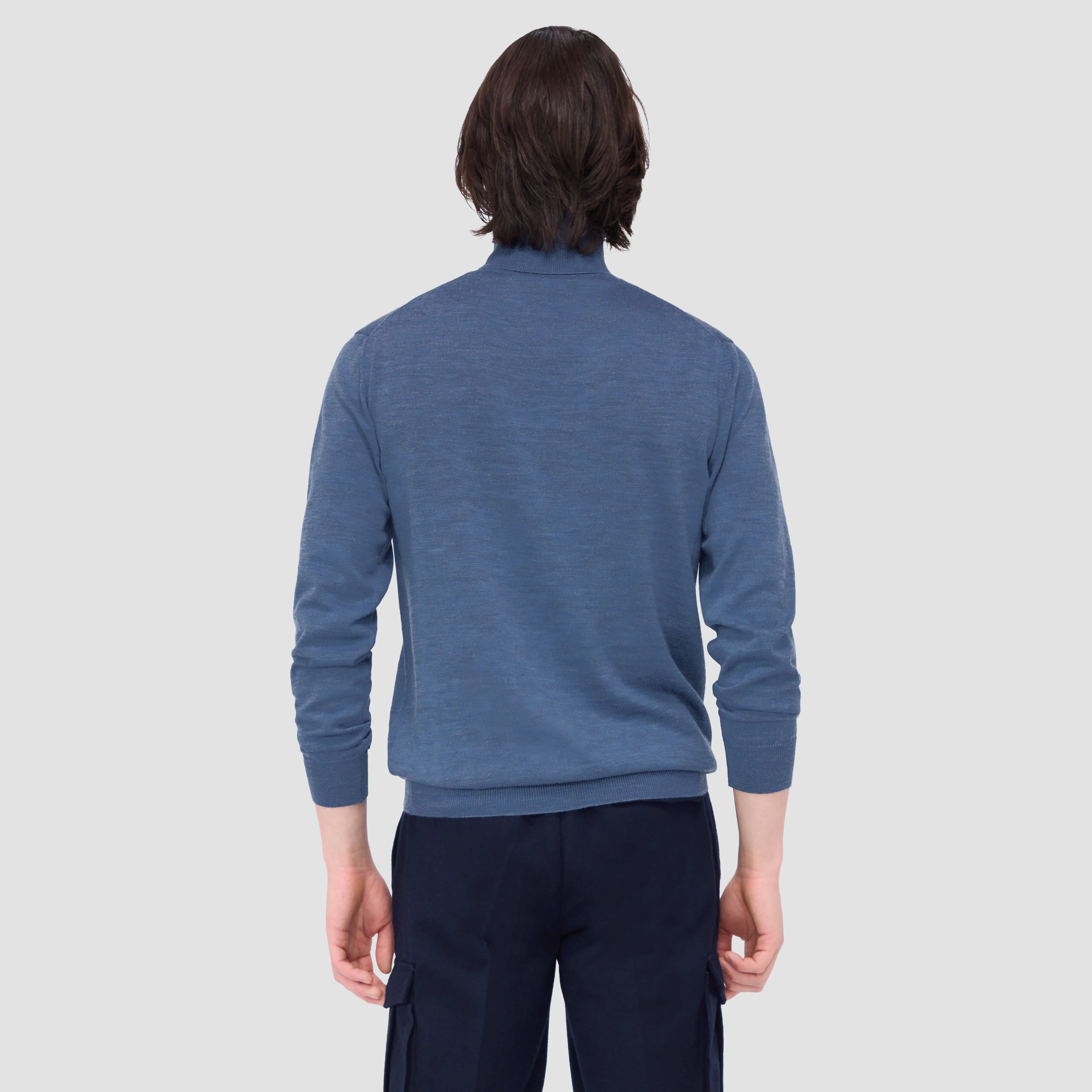 Sawyer Turtle Neck Super Merino Sweater