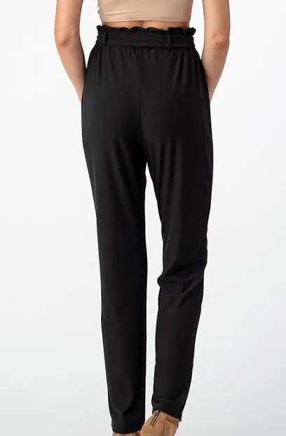 SEMI SWEET TIE FRONT PANTS