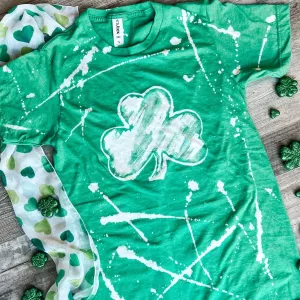 Shamrock Splatter Top