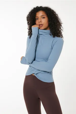 Shapewear Gym Bunny Lulu buttery soft Longsleeve - Light blue