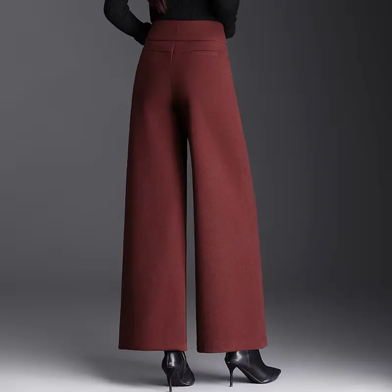 Siena Wide Leg Wool Pants