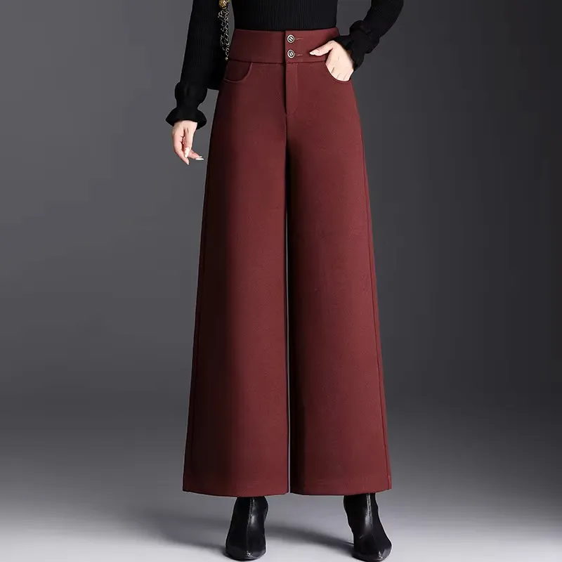 Siena Wide Leg Wool Pants