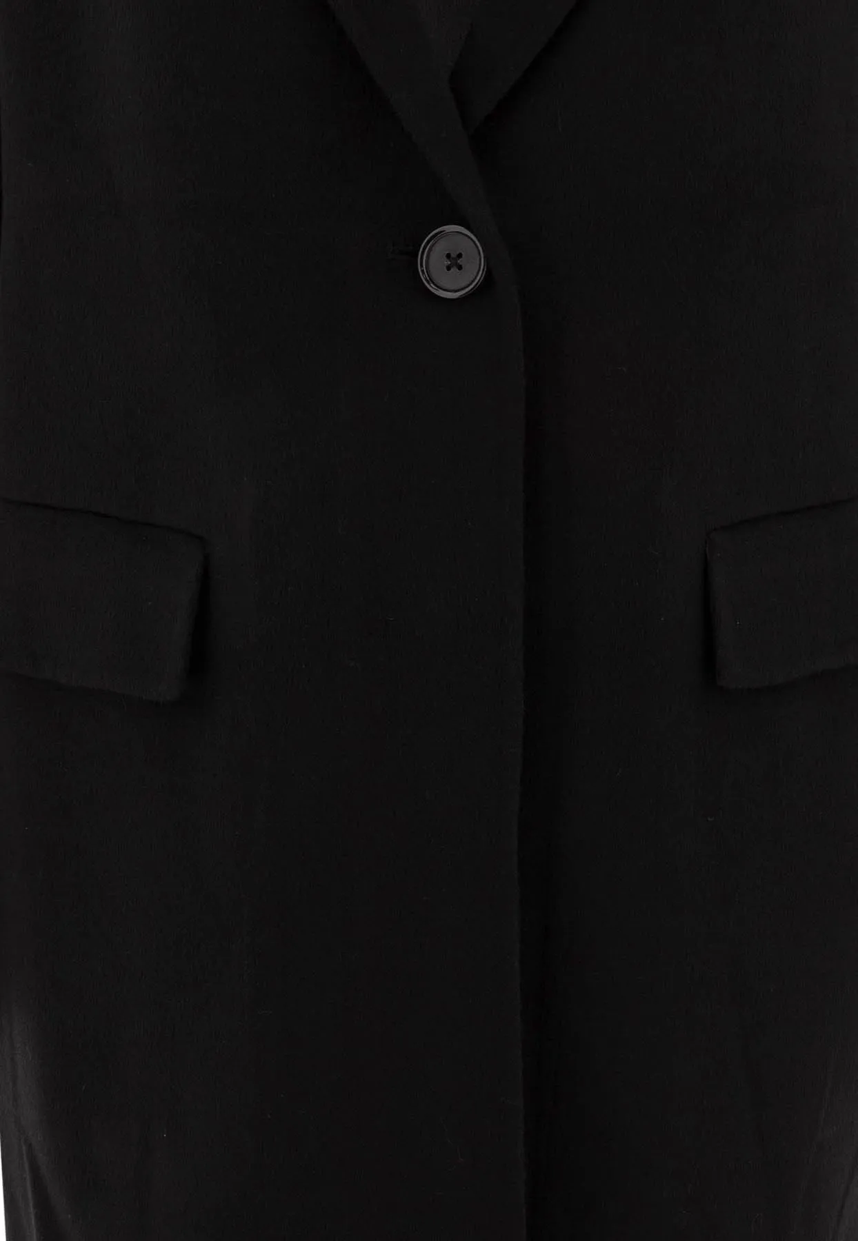 Single-Breasted Long Coat