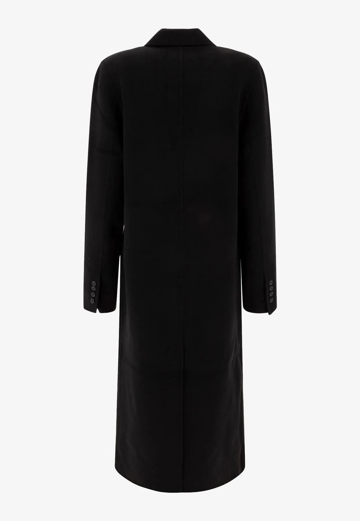 Single-Breasted Long Coat