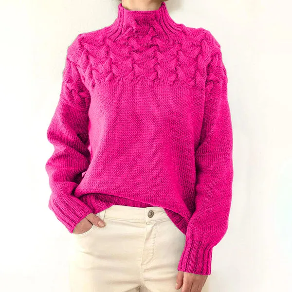 Sophia – Luxe Women’s Knitted Turtleneck Sweater