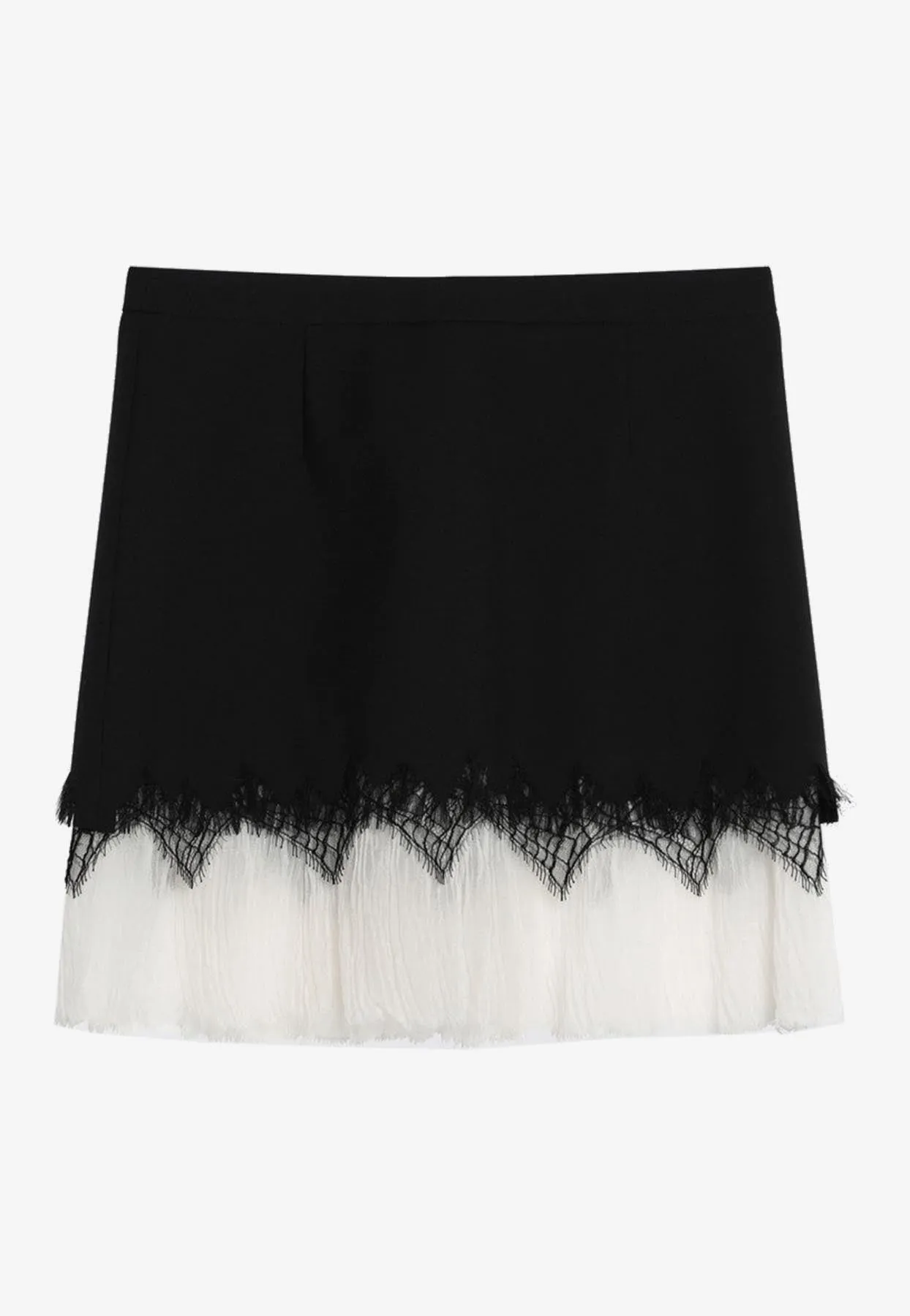 Spider Lace Mini Skirt