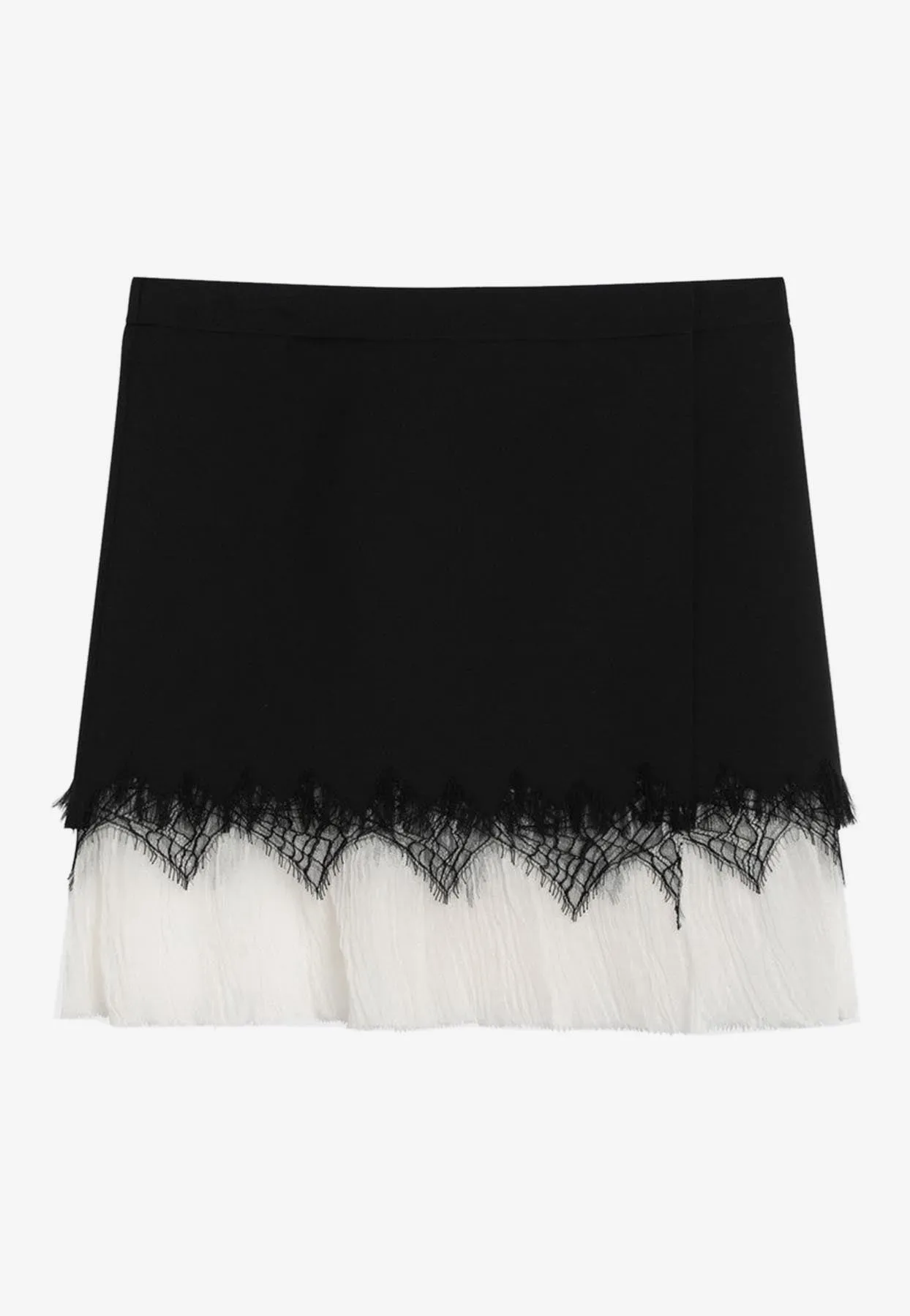 Spider Lace Mini Skirt