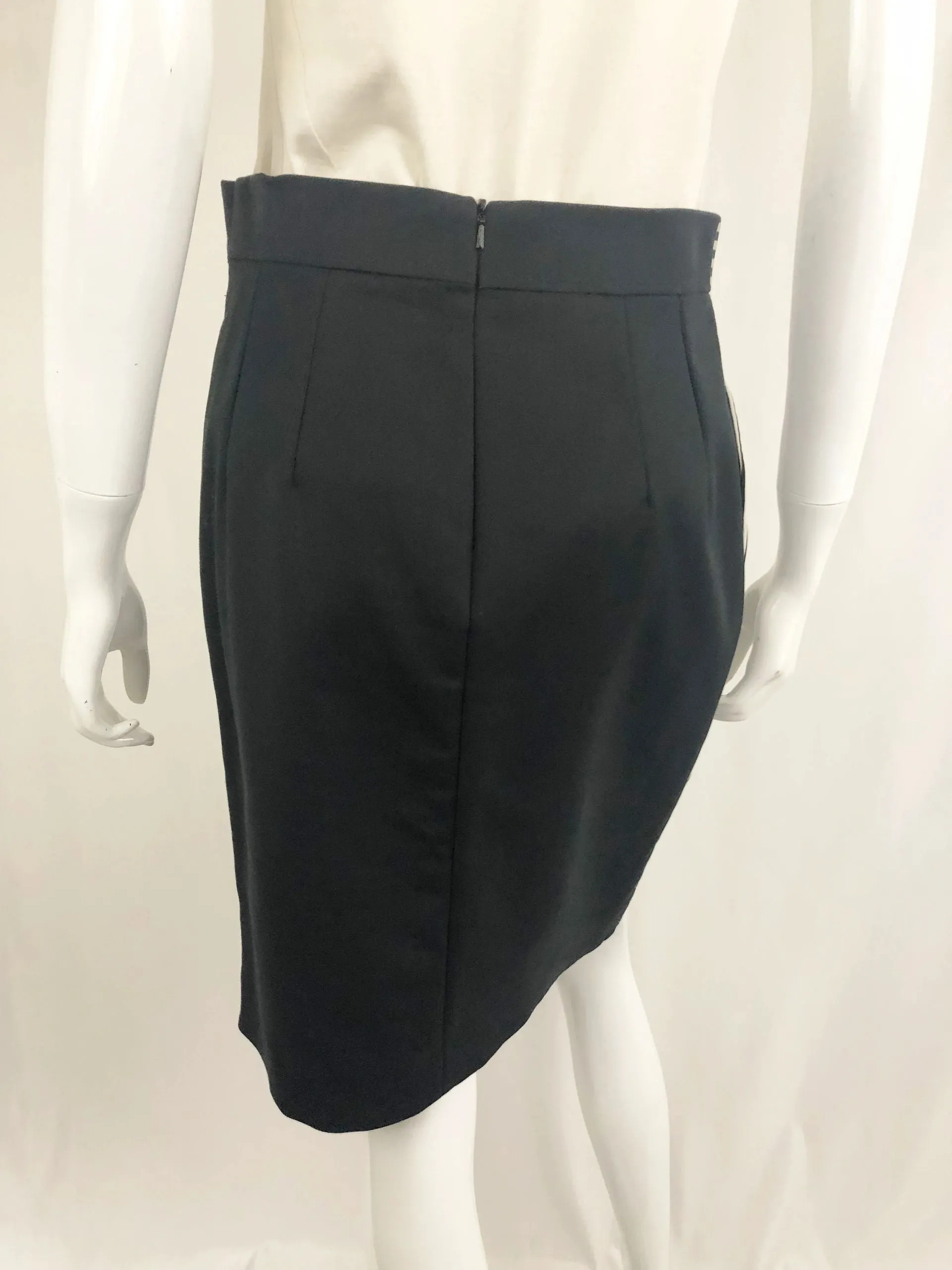 SPORTMAX Striped Wrap Skirt Size 2