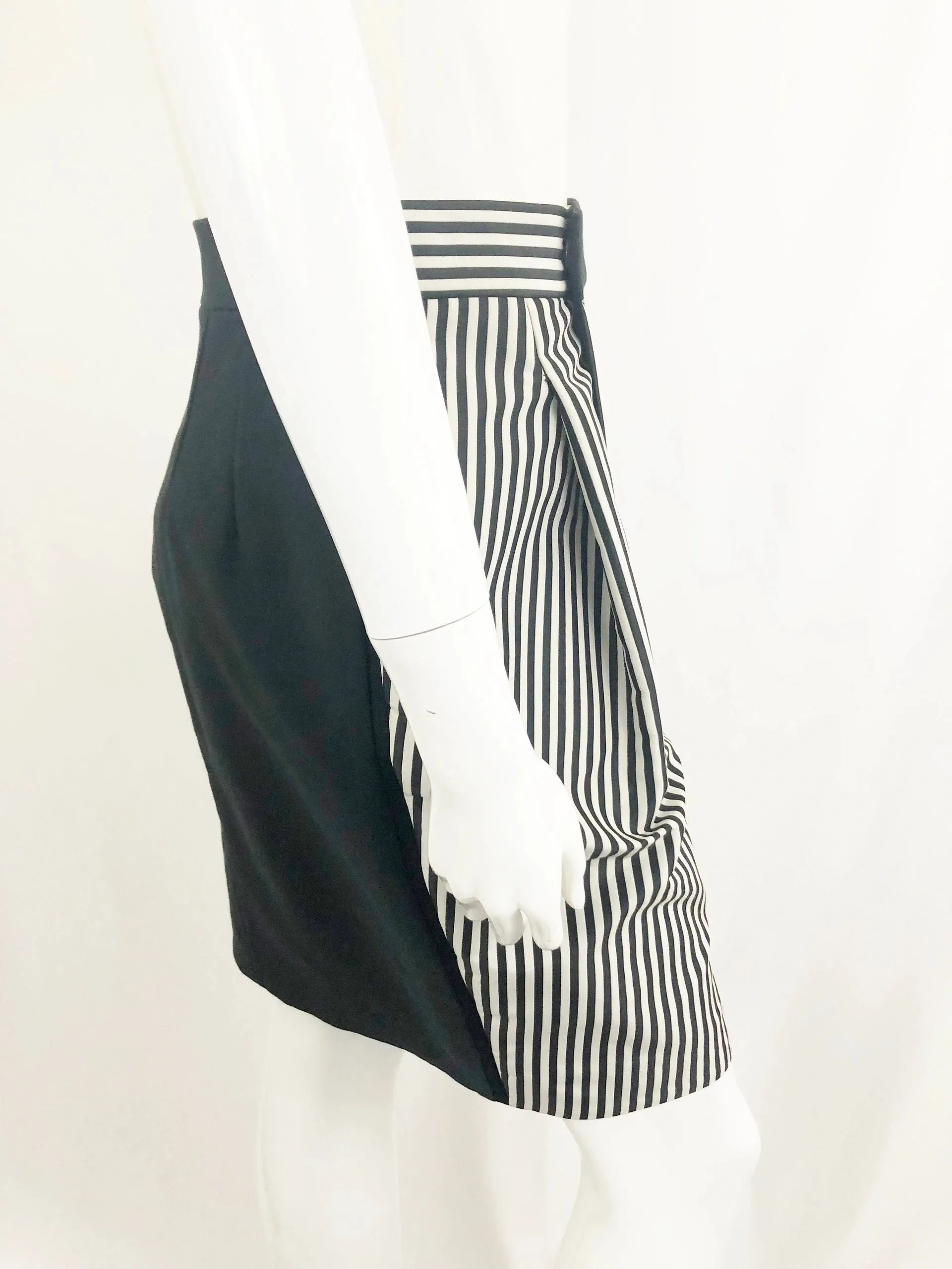 SPORTMAX Striped Wrap Skirt Size 2