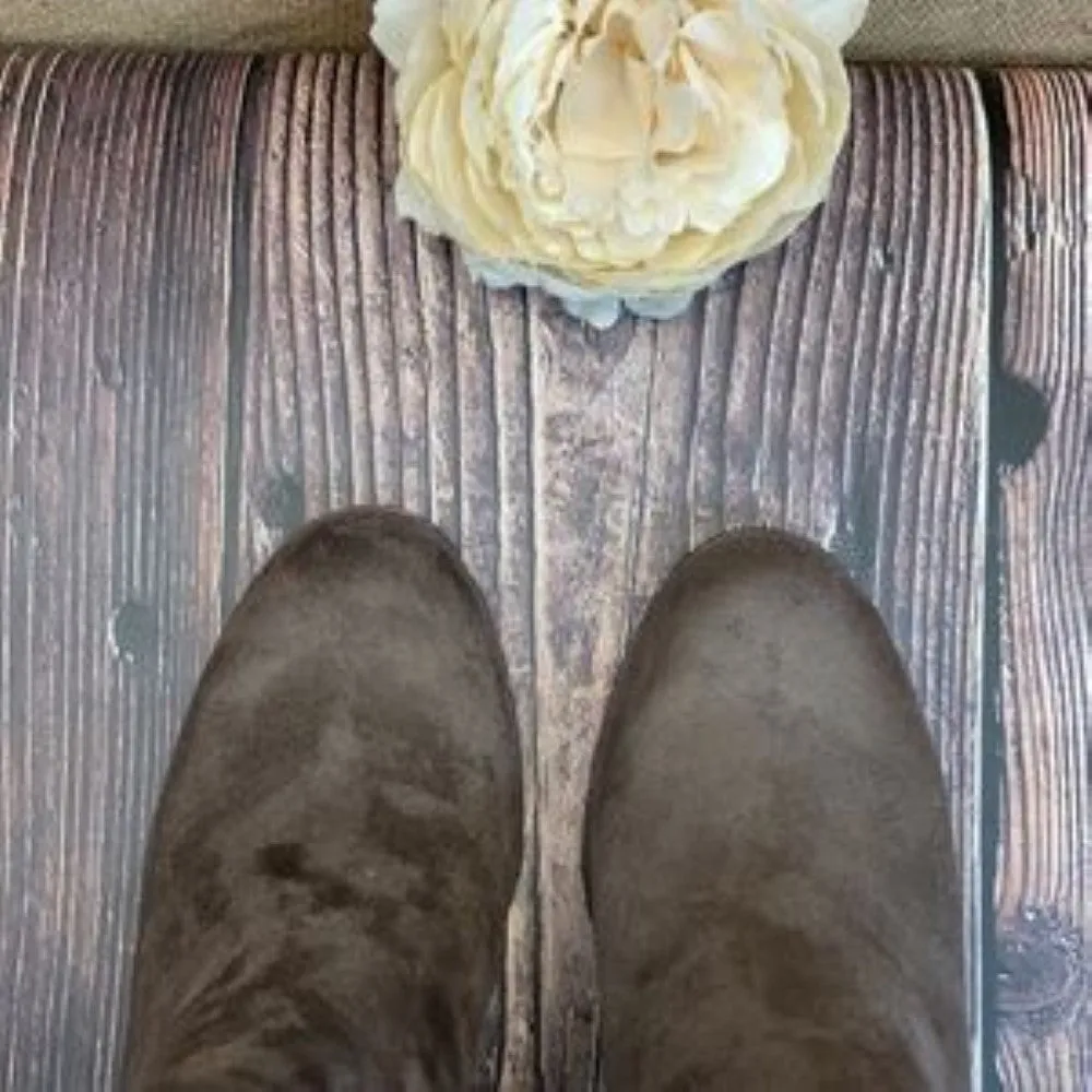 Style & Co Gray (looks Brown) Idee Booties 7