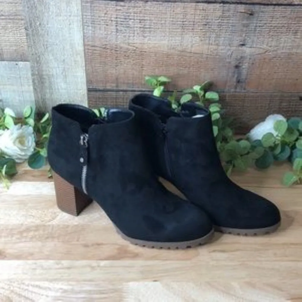 Style & Co Idee Booties Black, 9.5M