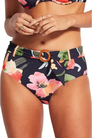 Summer Memoirs Wide Side Retro Pant - Indigo