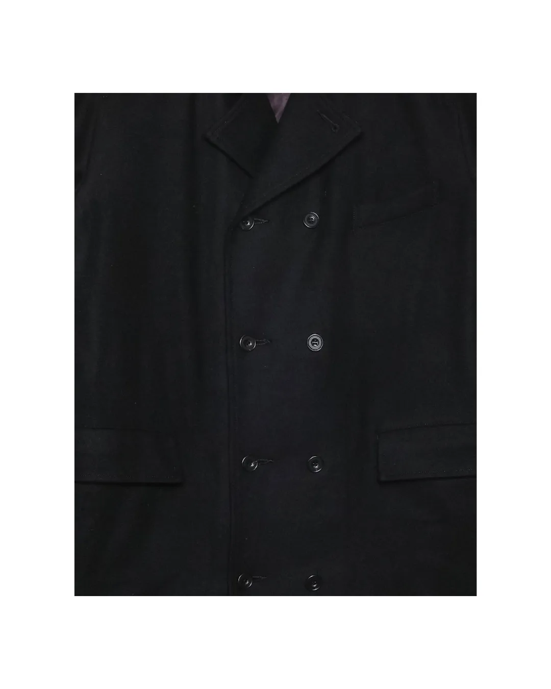 Super 120 Melton Semi-double Coat