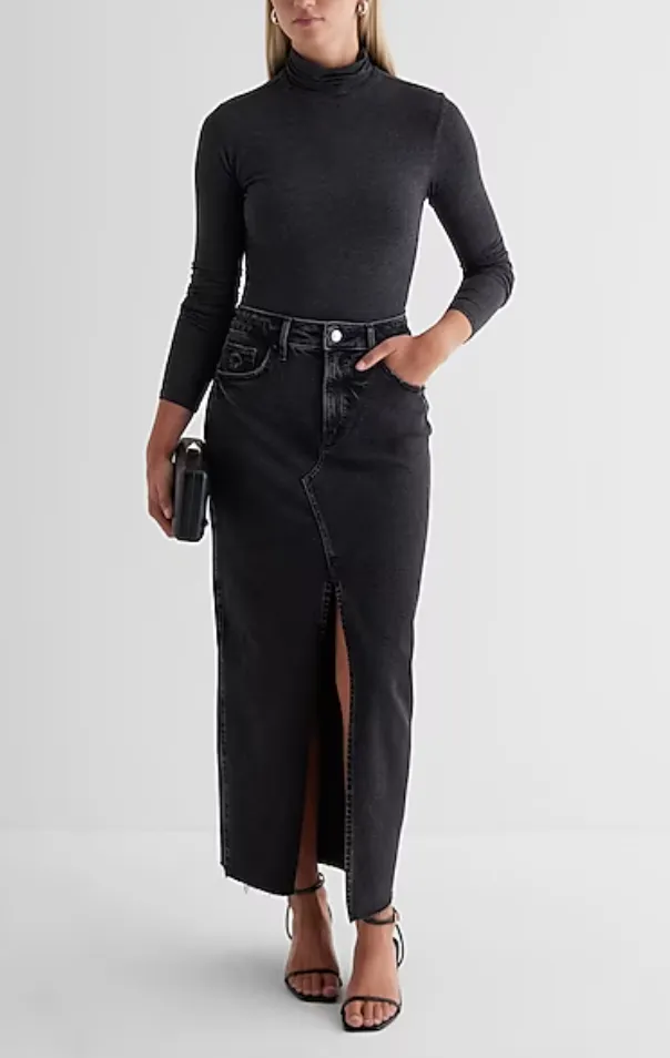Supersoft Fitted Turtleneck Long Sleeve Bodysuit