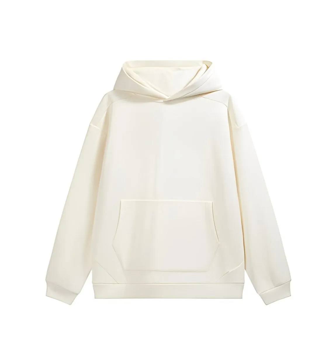 Sweat à capuche en polaire classique et minimaliste de qualité supérieure, vêtements thermiques unisexes en velours chaud pour toutes les saisons