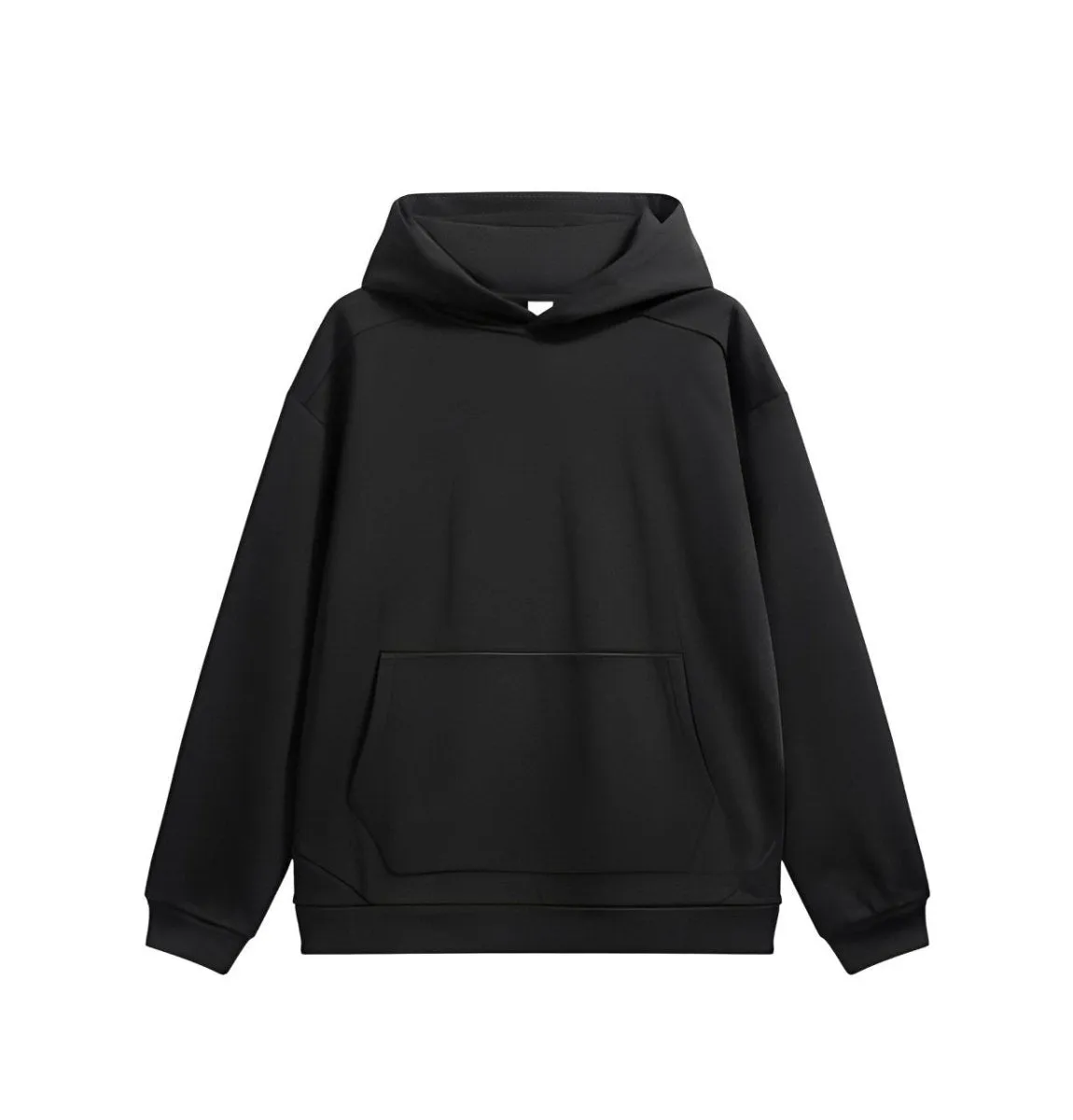 Sweat à capuche en polaire classique et minimaliste de qualité supérieure, vêtements thermiques unisexes en velours chaud pour toutes les saisons