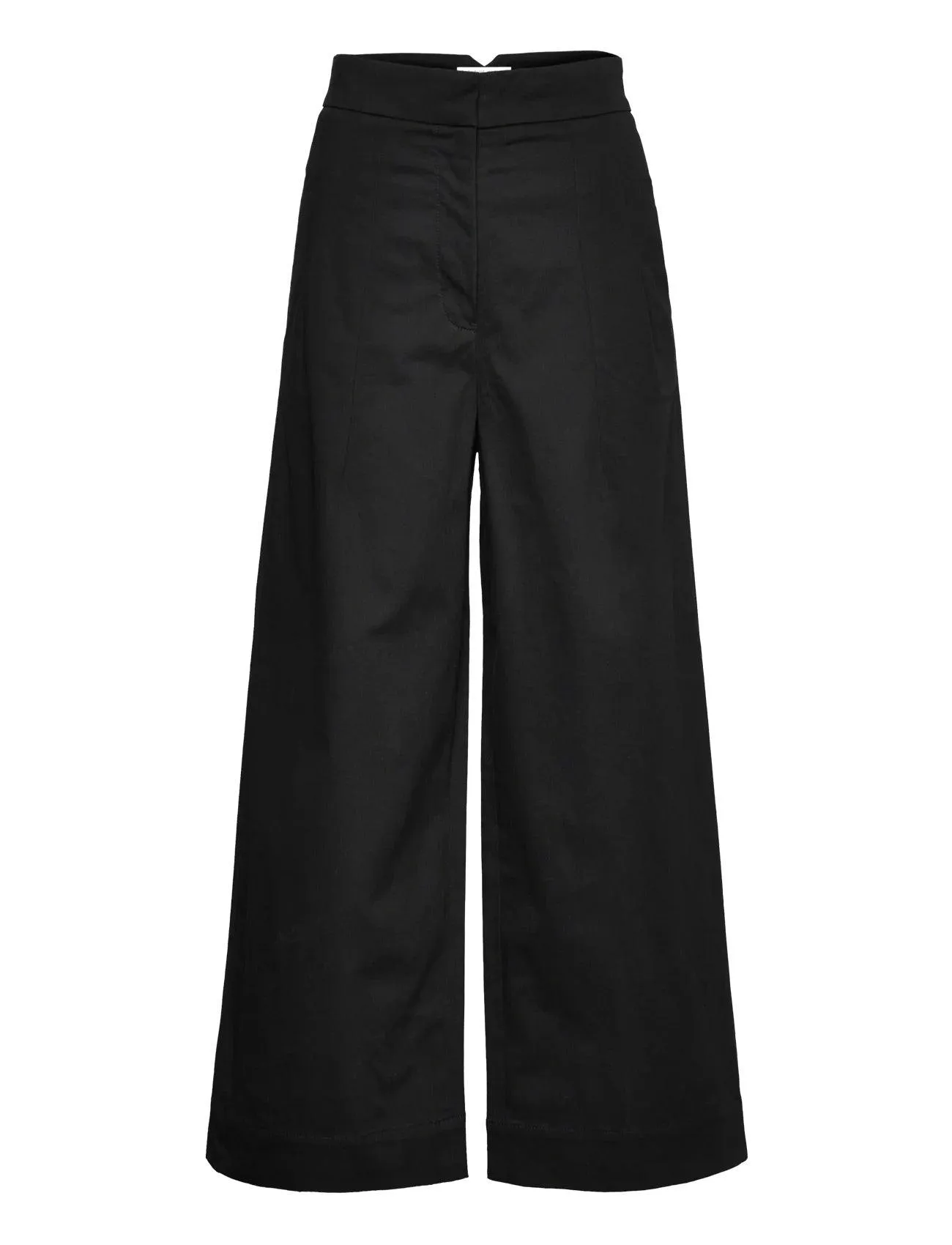 Tailored High Waist Pants Black