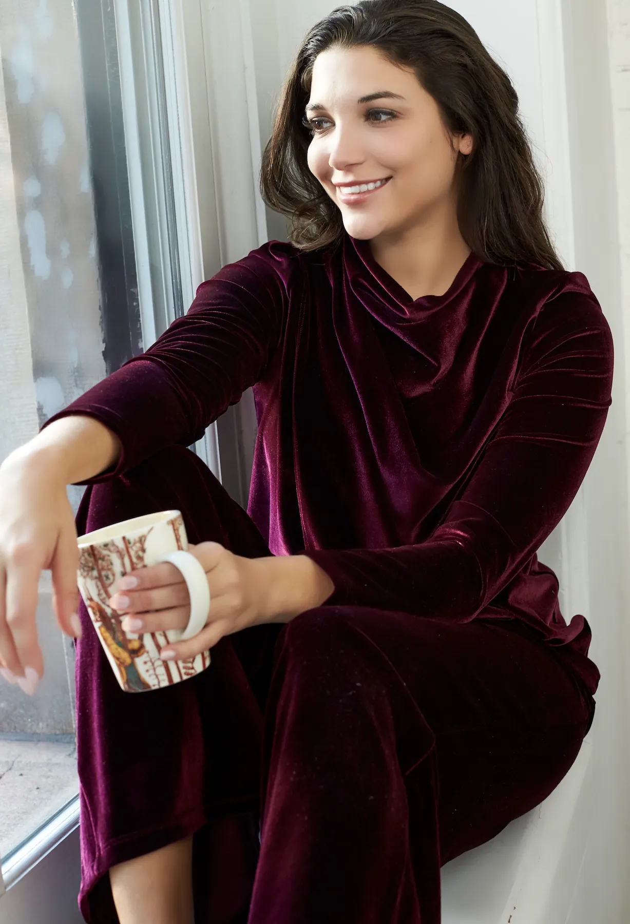 TAMARA DRAPED TOP