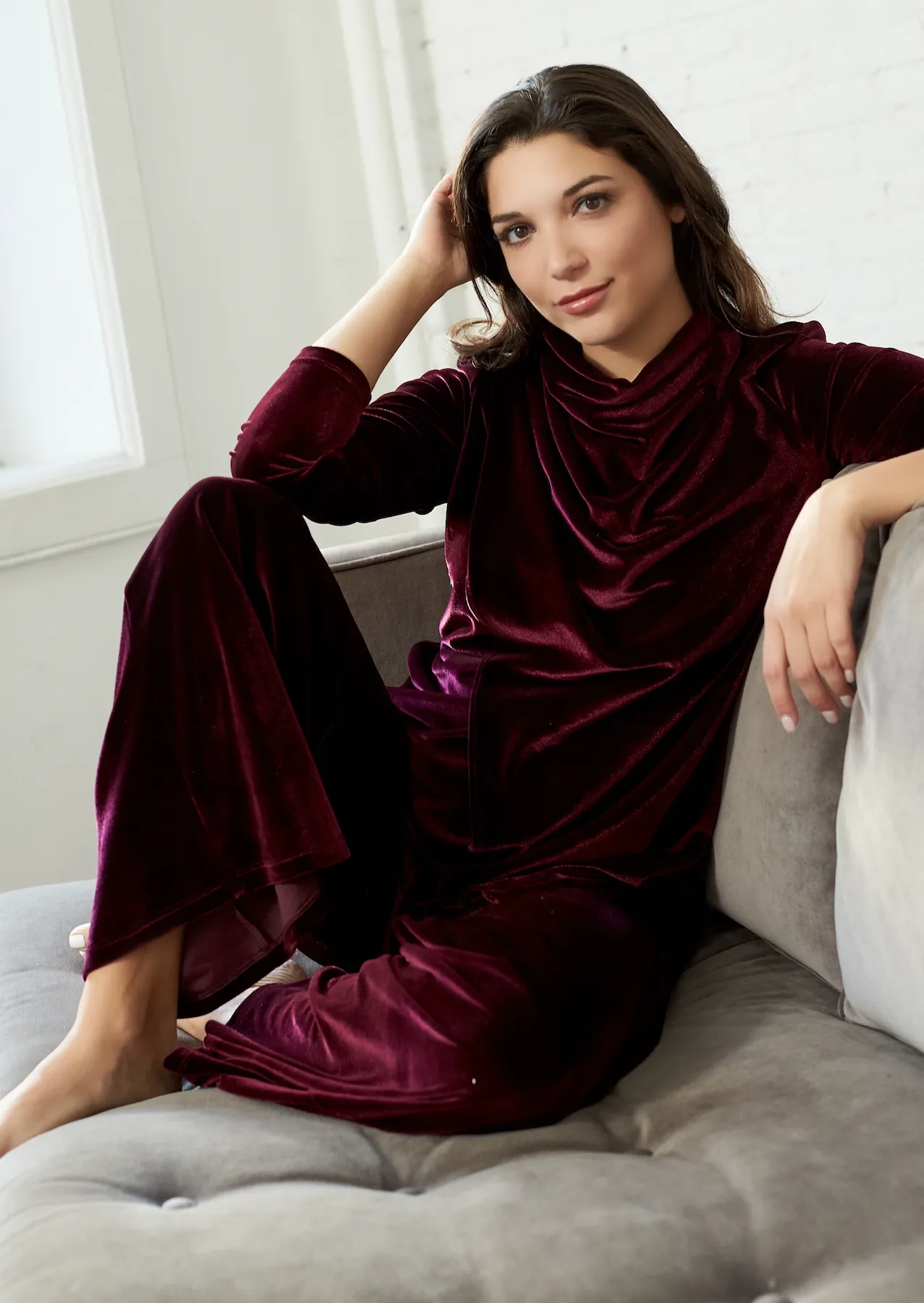 TAMARA DRAPED TOP