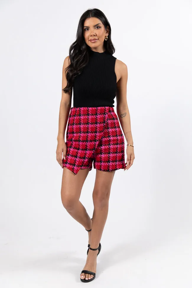 That's Life Multi Houndstooth Skort FINAL SALE