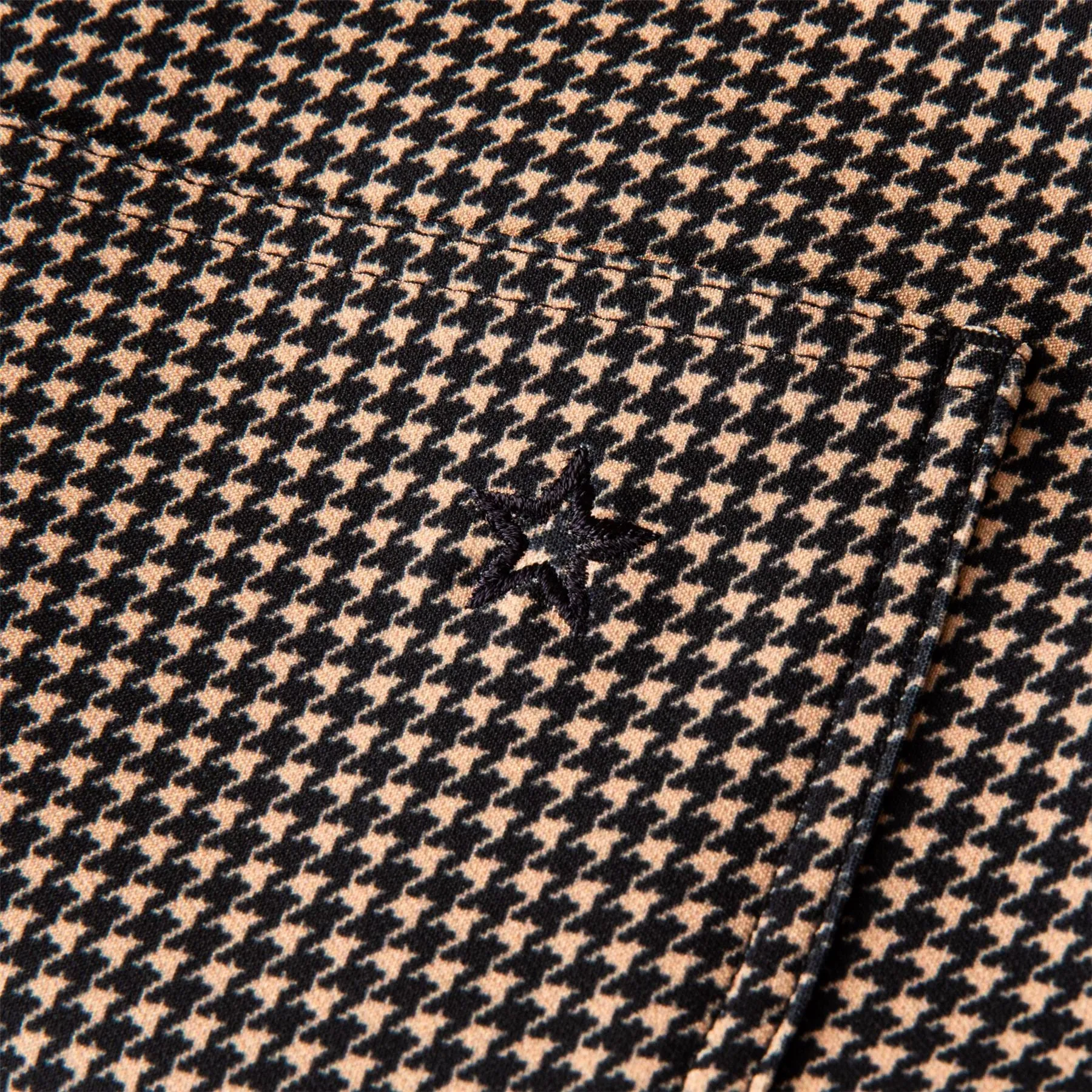 The Houndstooth Printed Skort Navy