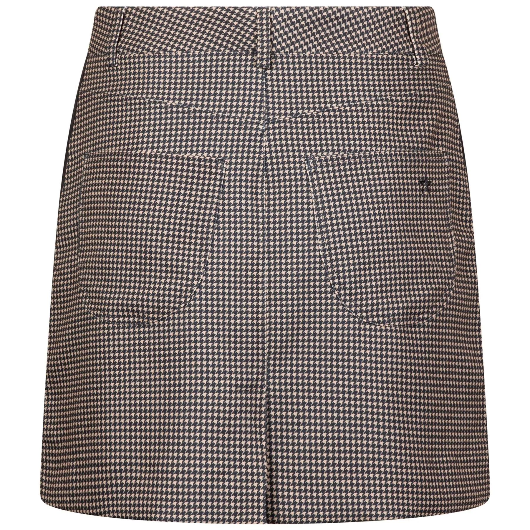 The Houndstooth Printed Skort Navy