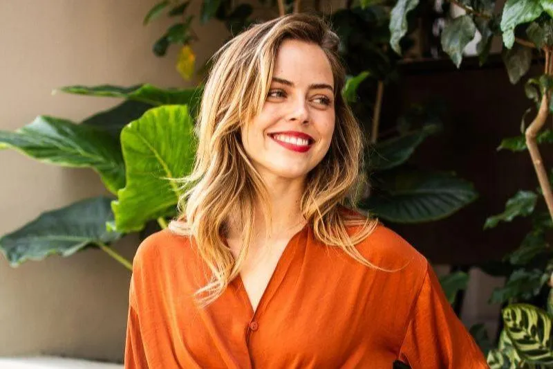 The Leila Wrap Blouse