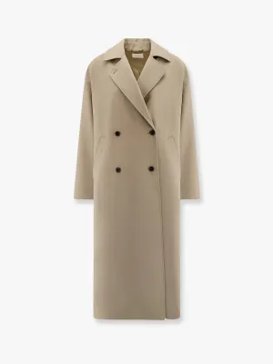 The Row Sable Oversize Wool Coat