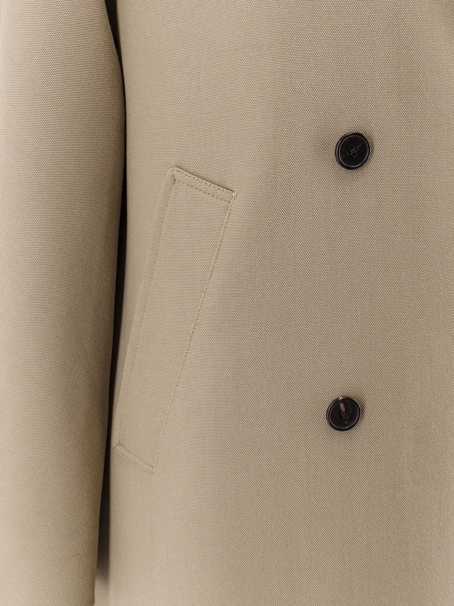 The Row Sable Oversize Wool Coat