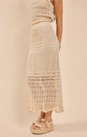 The Sienna Lace Maxi Skirt