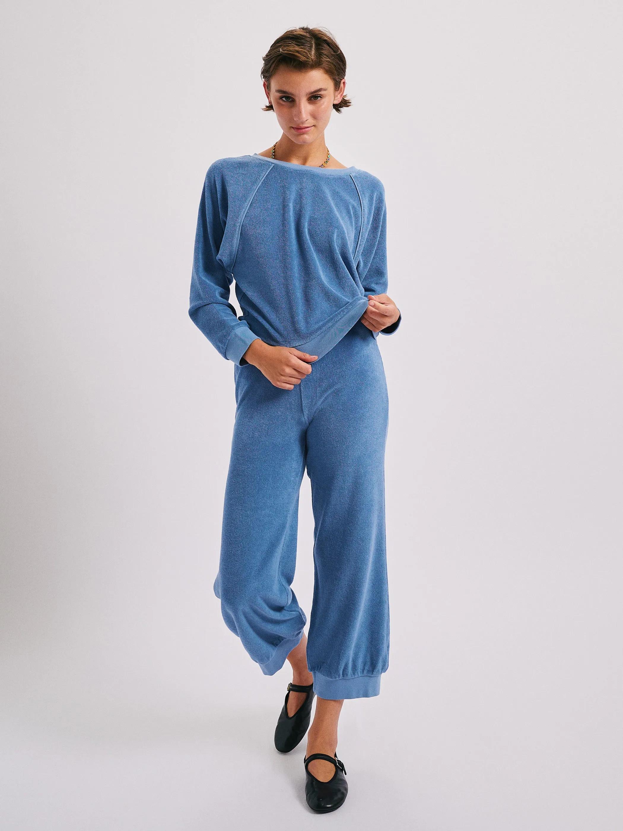 The Tosk Harem Pants in Terry