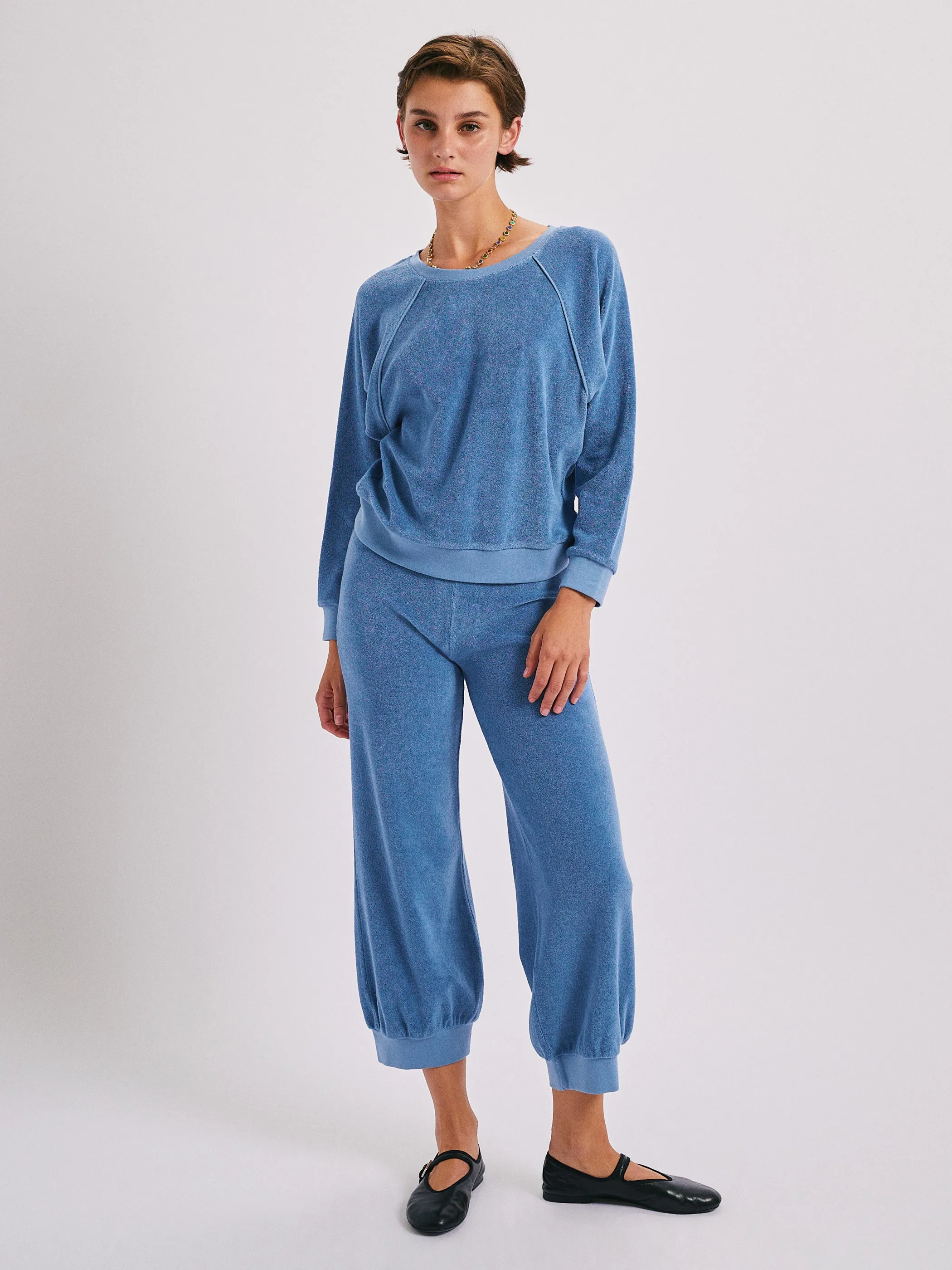 The Tosk Harem Pants in Terry