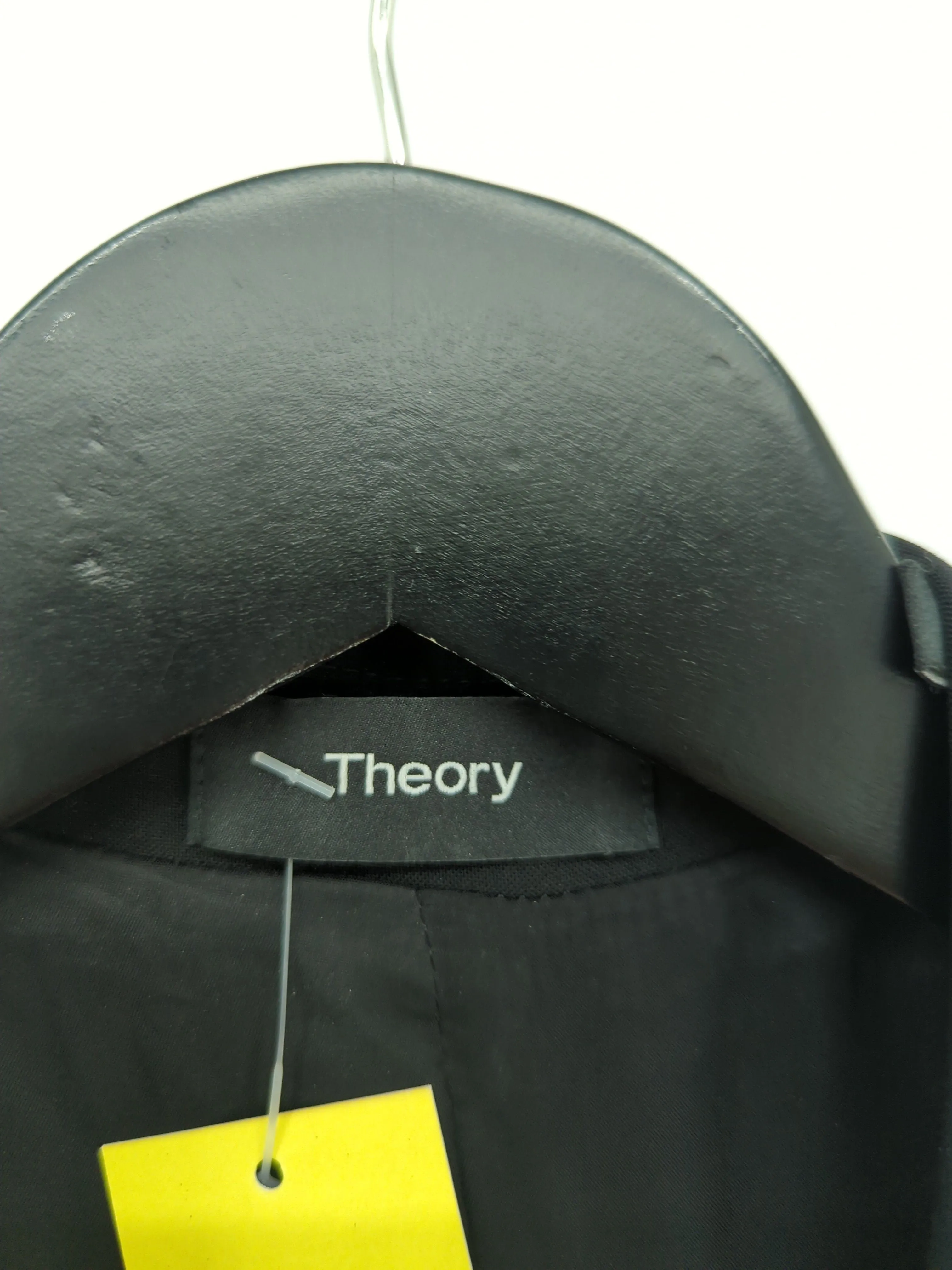 Theory Women's Blazer UK 4 Black Wool with Elastane, Other