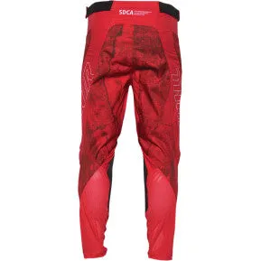 THOR Pulse HZRD Pants - Red/White