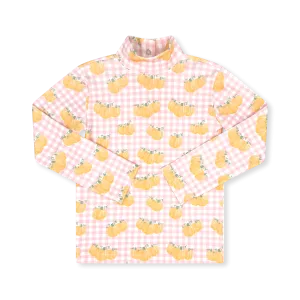Tiny Tot Turtleneck - Little Pumpkin, Pink