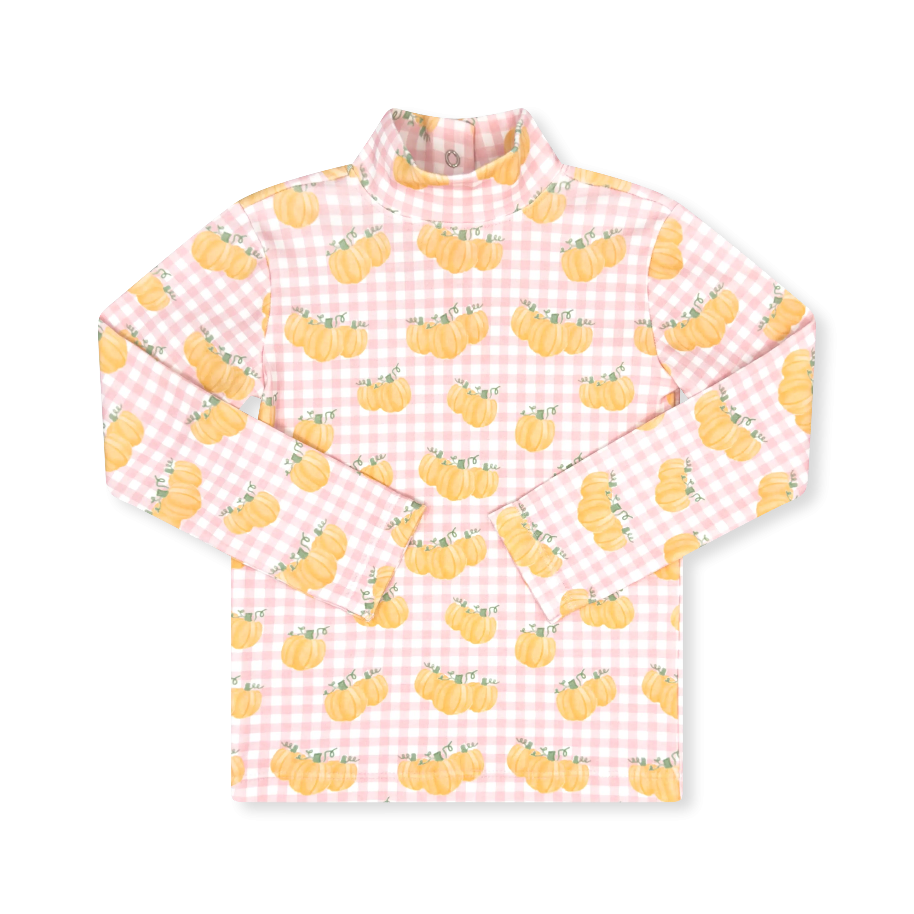 Tiny Tot Turtleneck - Little Pumpkin, Pink