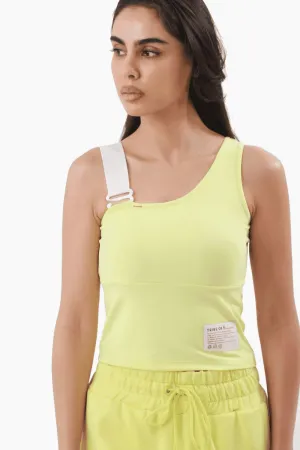 TRIBE OF 6 ADYLN RECYCLED REMOVABLE TAPE STRAP TOP