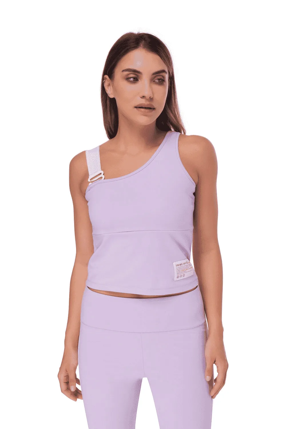 TRIBE OF 6 ADYLN RECYCLED REMOVABLE TAPE STRAP TOP