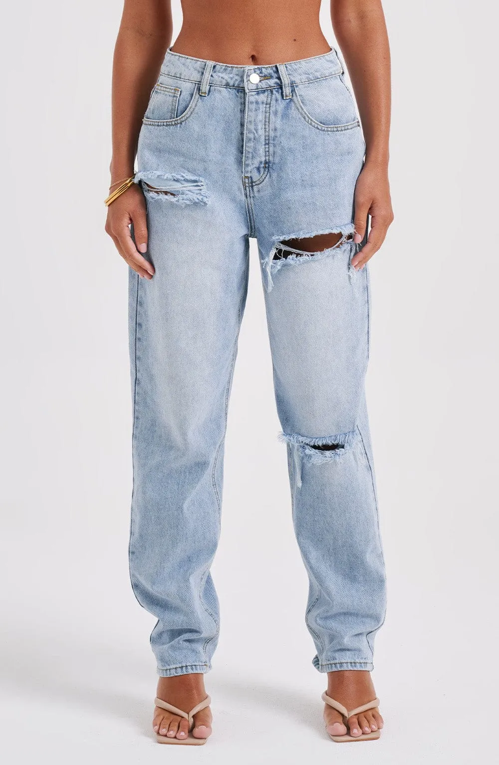 Tropez Pant - Blue Wash