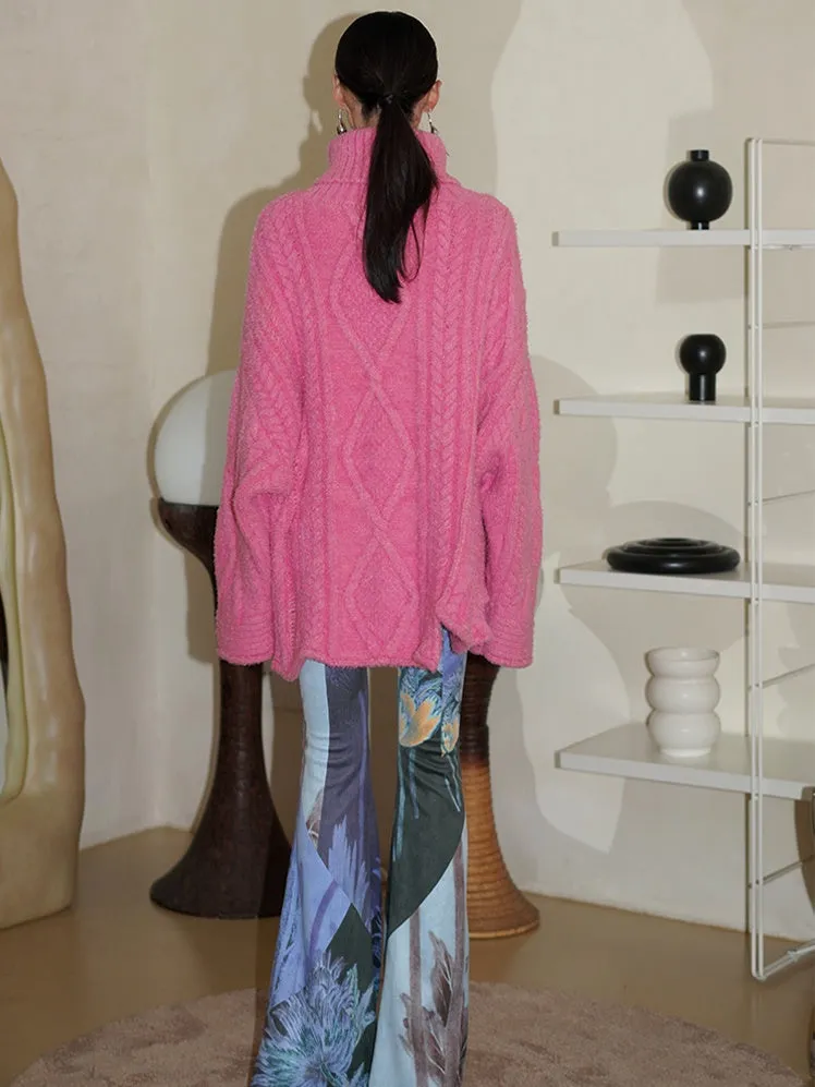 Turtleneck Knitted Sweater
