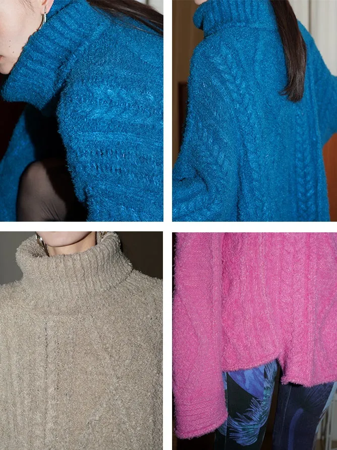 Turtleneck Knitted Sweater