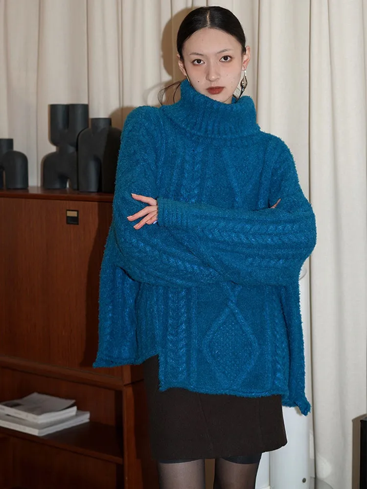 Turtleneck Knitted Sweater